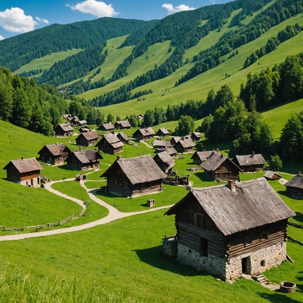 Comment organiser une visite des villages traditionnels des Carpates, Roumanie?