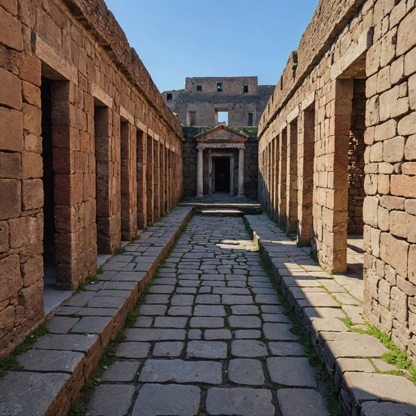 Comment organiser une visite des ruines romaines de Pompéi, Italie?