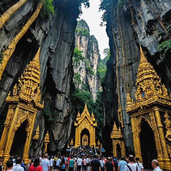 Comment organiser une visite des grottes de Batu en Malaisie sans guide?